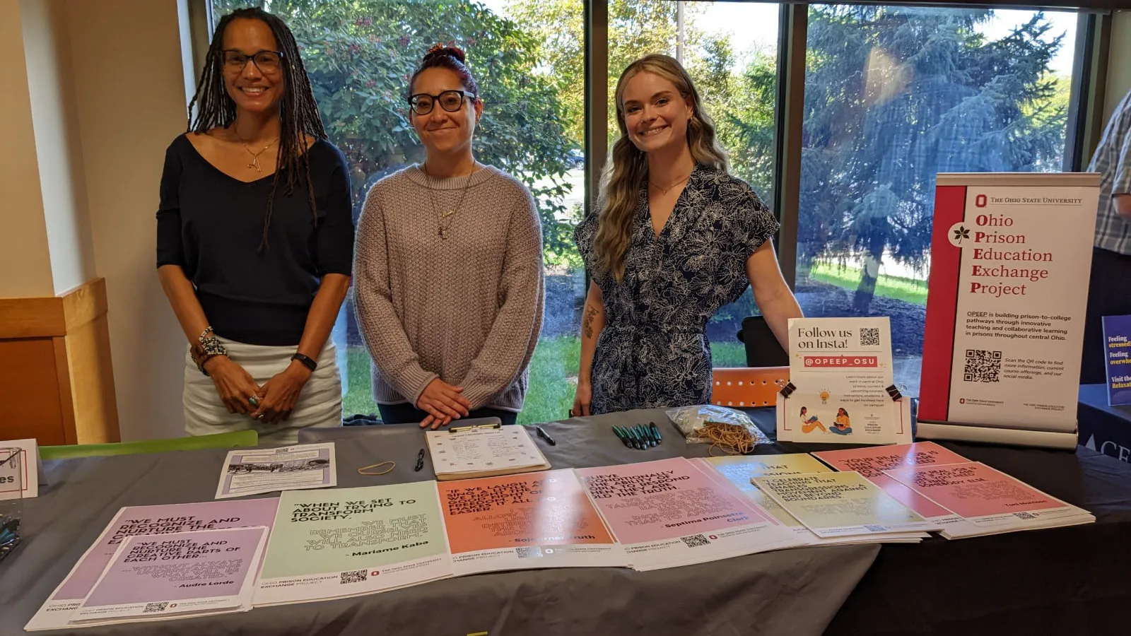 OPEEP Staff At Newark Student Fair