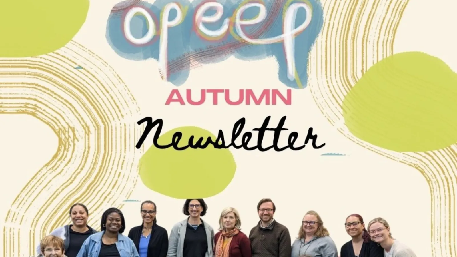 OPEEP Autumn Newsletter cover page