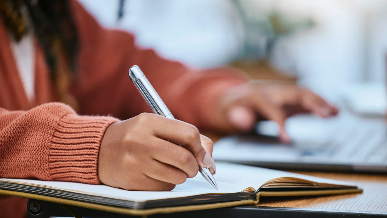 Person writing