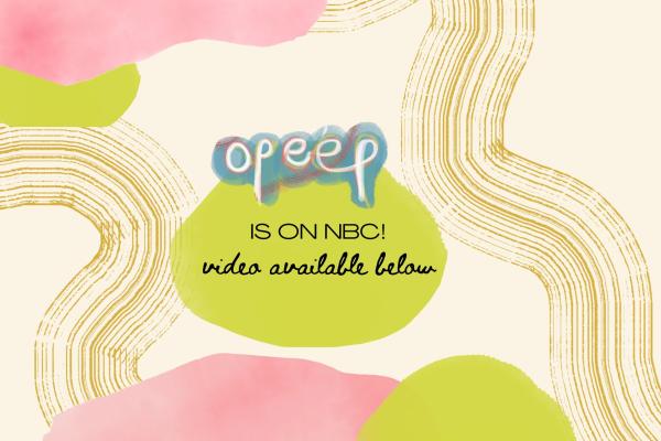 OPEEP is on NBC title slide