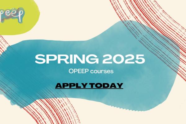opeep courses sp 24 banner