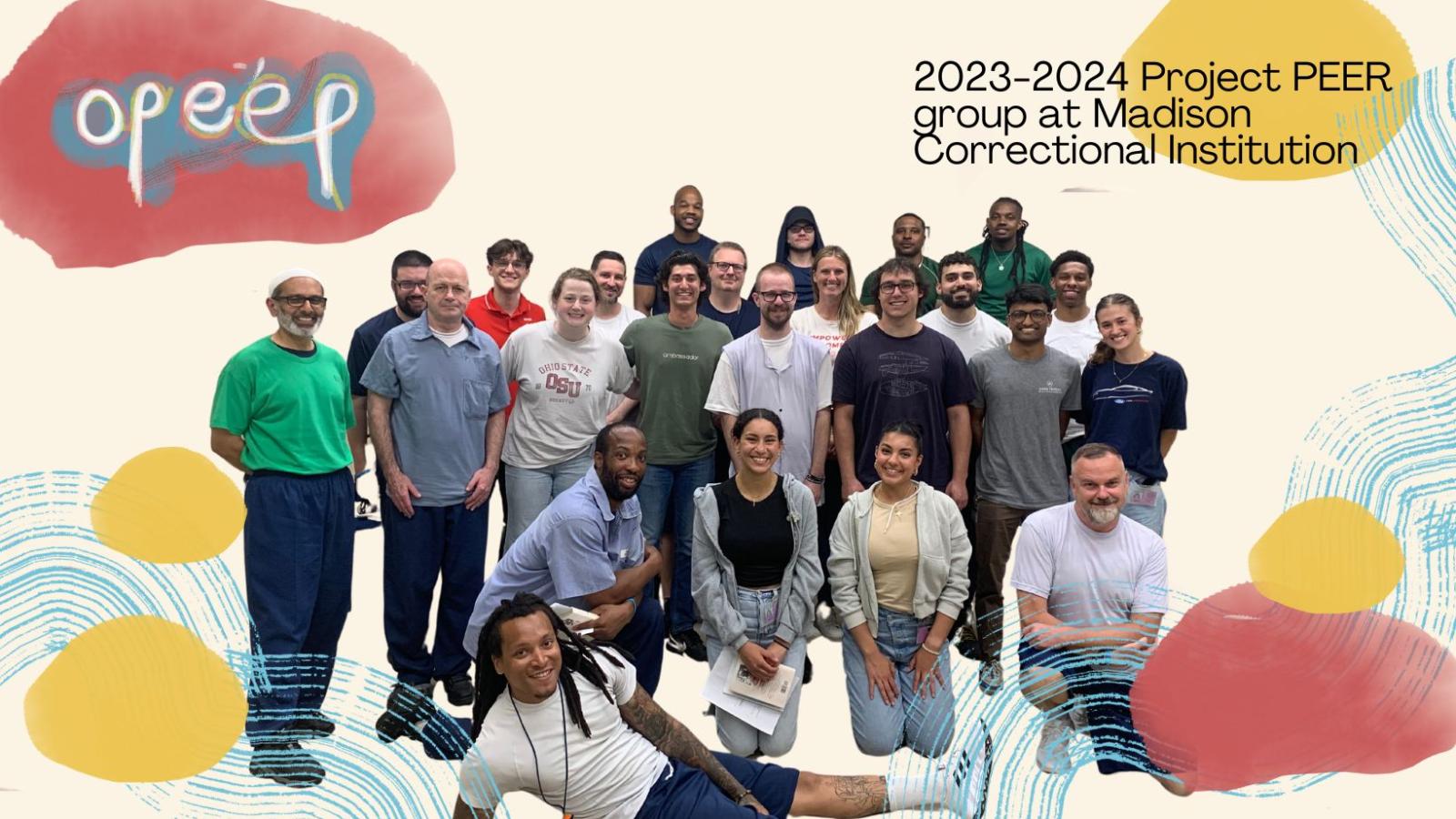 2023-2024 Project PEER group at Madison Correctional Institution