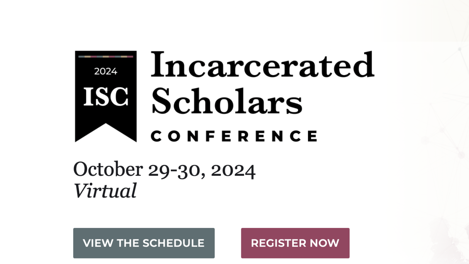 incarcerated scholars conference